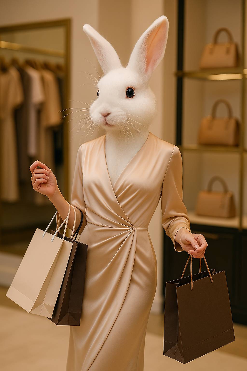 Rabbit Luxury Shopper