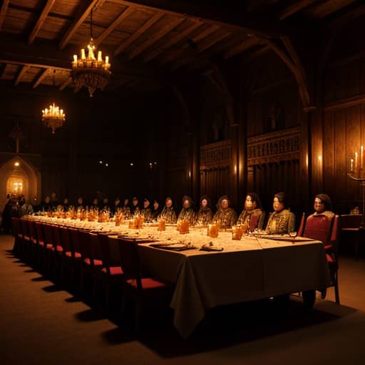 AI Artwork Generated by Dezgo - Medieval Feast, shared on the LaPrompt marketplace. AI Artwork Generated by Dezgo - Medieval Feast, shared on the LaPrompt marketplace.