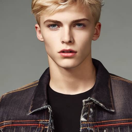 AI Artwork Generated by Dezgo - Boy in Jeans Jacket, shared on the LaPrompt marketplace. AI Artwork Generated by Dezgo - Boy in Jeans Jacket, shared on the LaPrompt marketplace.