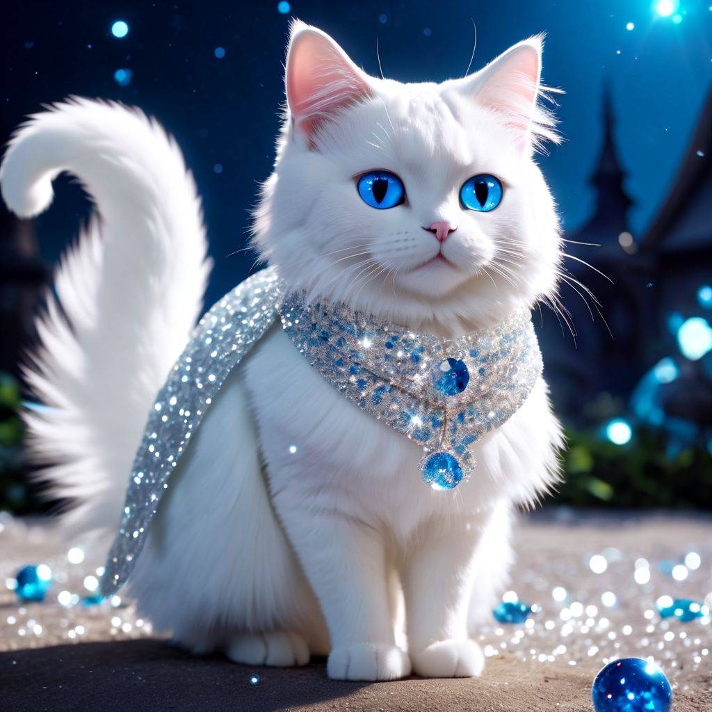 AI Artwork Generated by IMG2GO - Cartoon White Cat, shared on the LaPrompt marketplace. AI Artwork Generated by IMG2GO - Cartoon White Cat, shared on the LaPrompt marketplace.