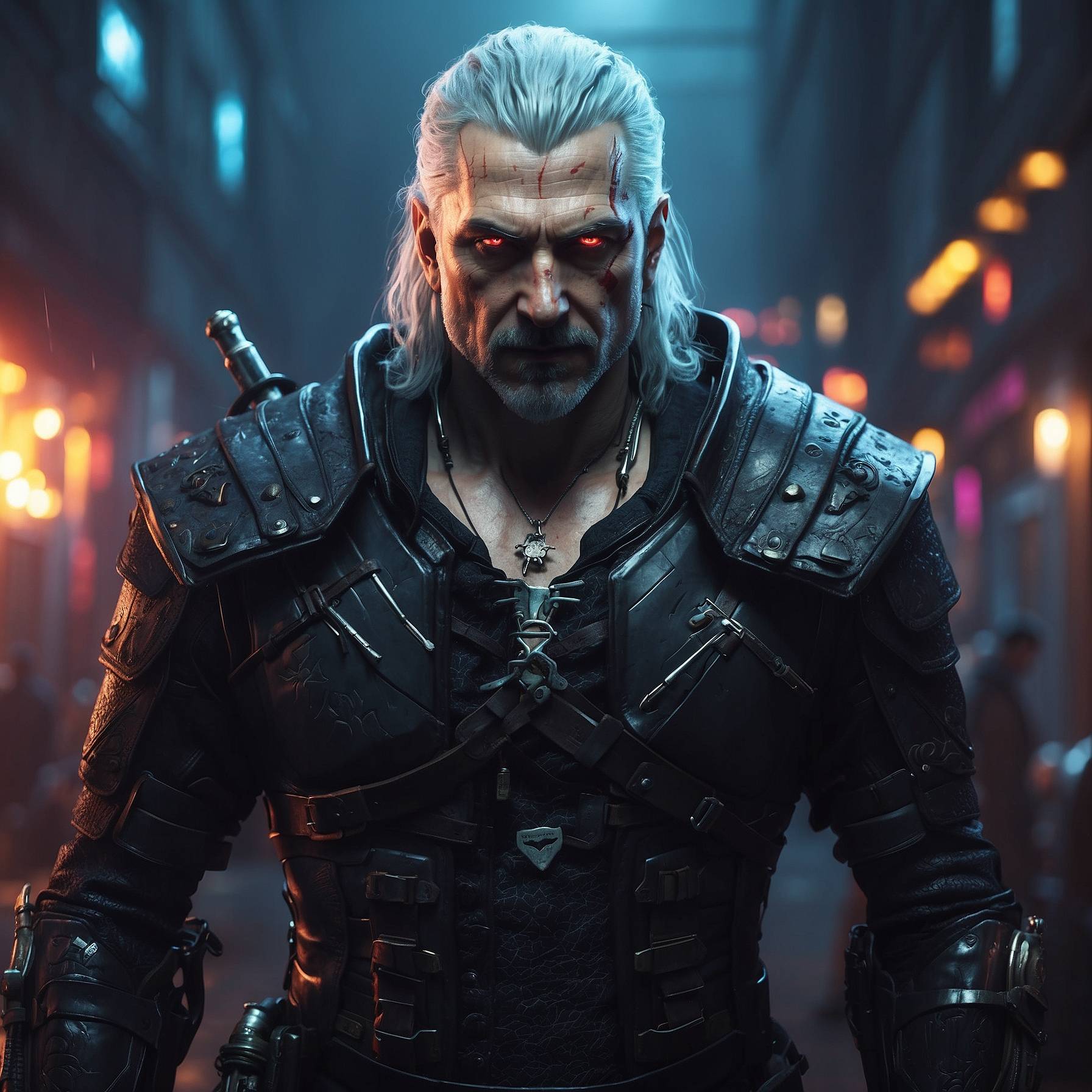AI Artwork Generated by Leonardo AI - The Witcher, shared on the LaPrompt marketplace.