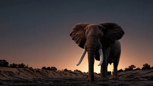 Sora AI-Generated Powerful Animals in Harmony