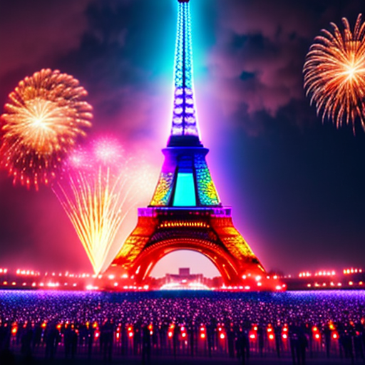 AI Artwork Generated by Dezgo - 2024 Paris Olympics, shared on the LaPrompt marketplace.