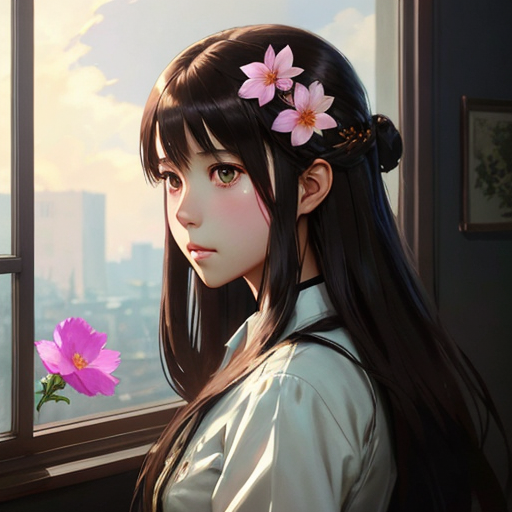 AI Artwork Generated by Dezgo - She Who`s Flowers Wars Flowers, shared on the LaPrompt marketplace.