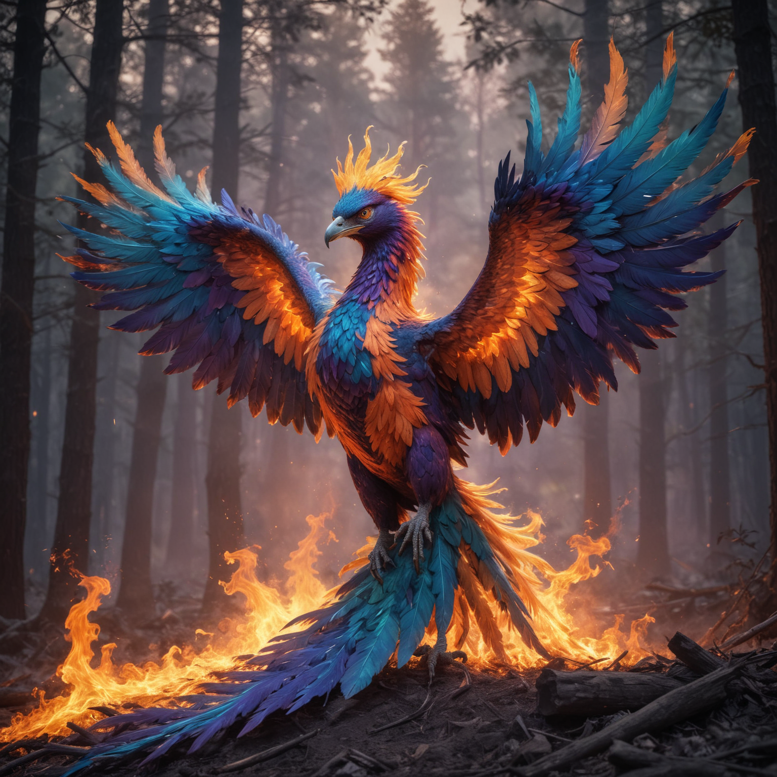 AI Generated by FREEPIK - Mythical Phoenix, shared on the LaPrompt marketplace.