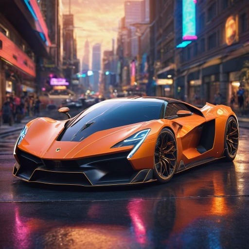 AI Generated by PromeAI Pro - Tuned Super Car, shared on the LaPrompt marketplace.