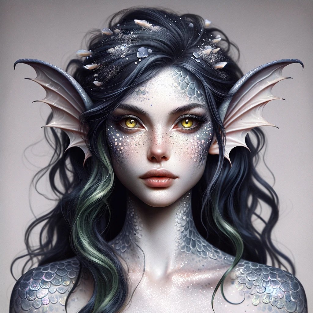 AI Artwork Generated by DALL·E 3 - Fantasy Character