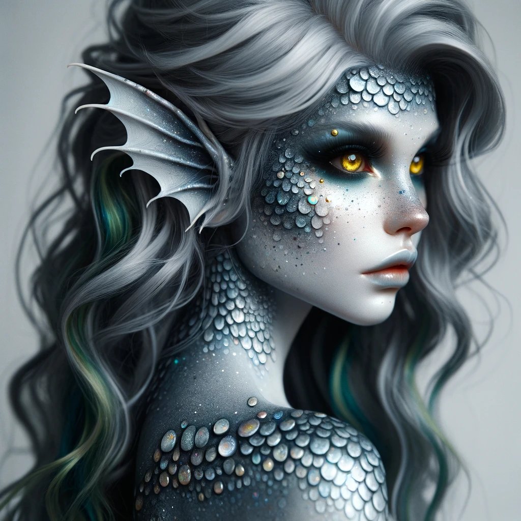 AI Artwork Generated by DALL·E 3 - Fantasy Character
