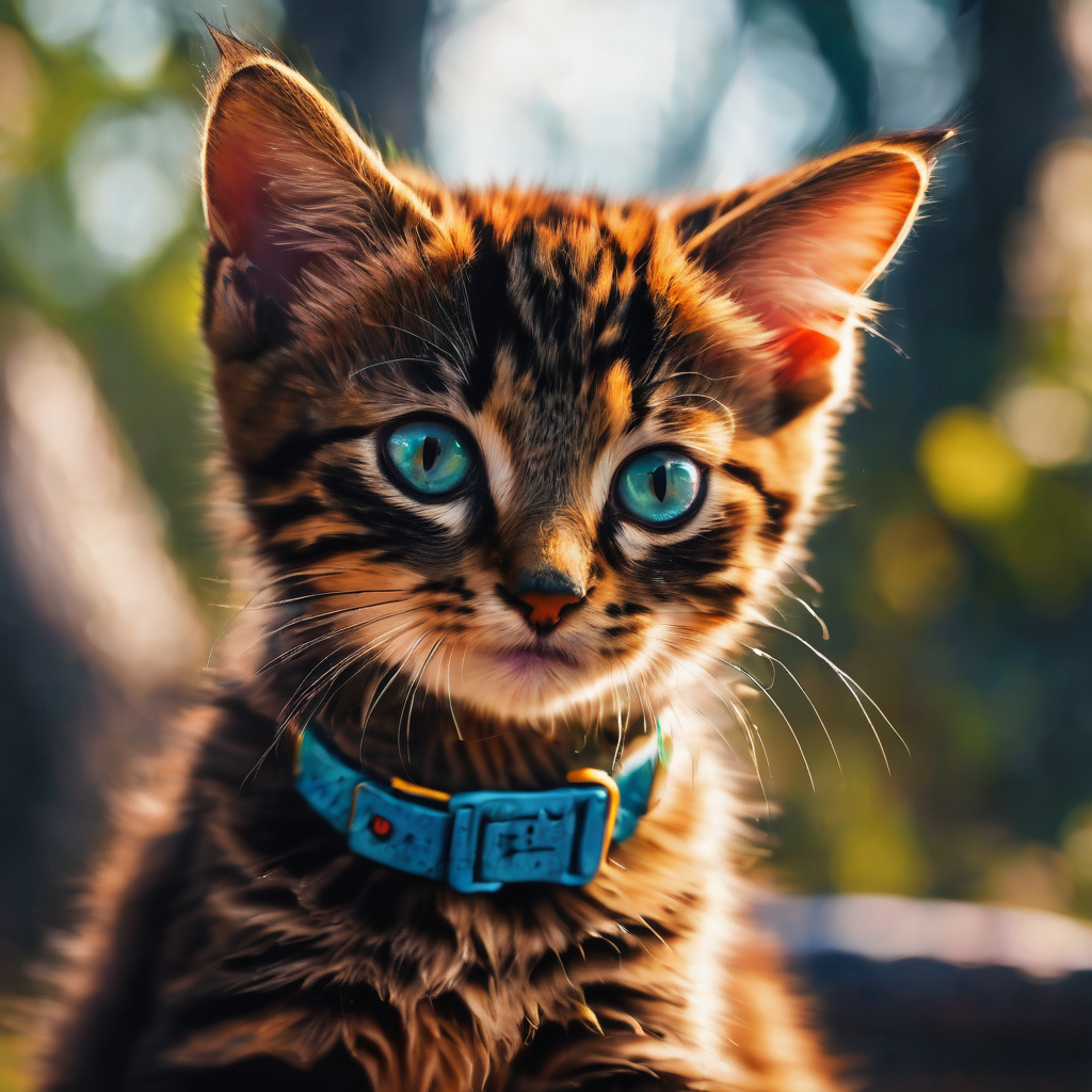 AI Artwork Generated by Gencraft - Cute Kitten, shared on the LaPrompt marketplace.