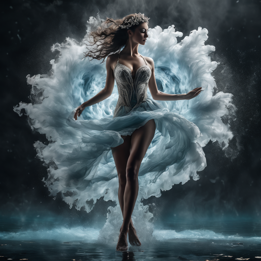AI Artwork Generated by Gencraft - Female Dancer