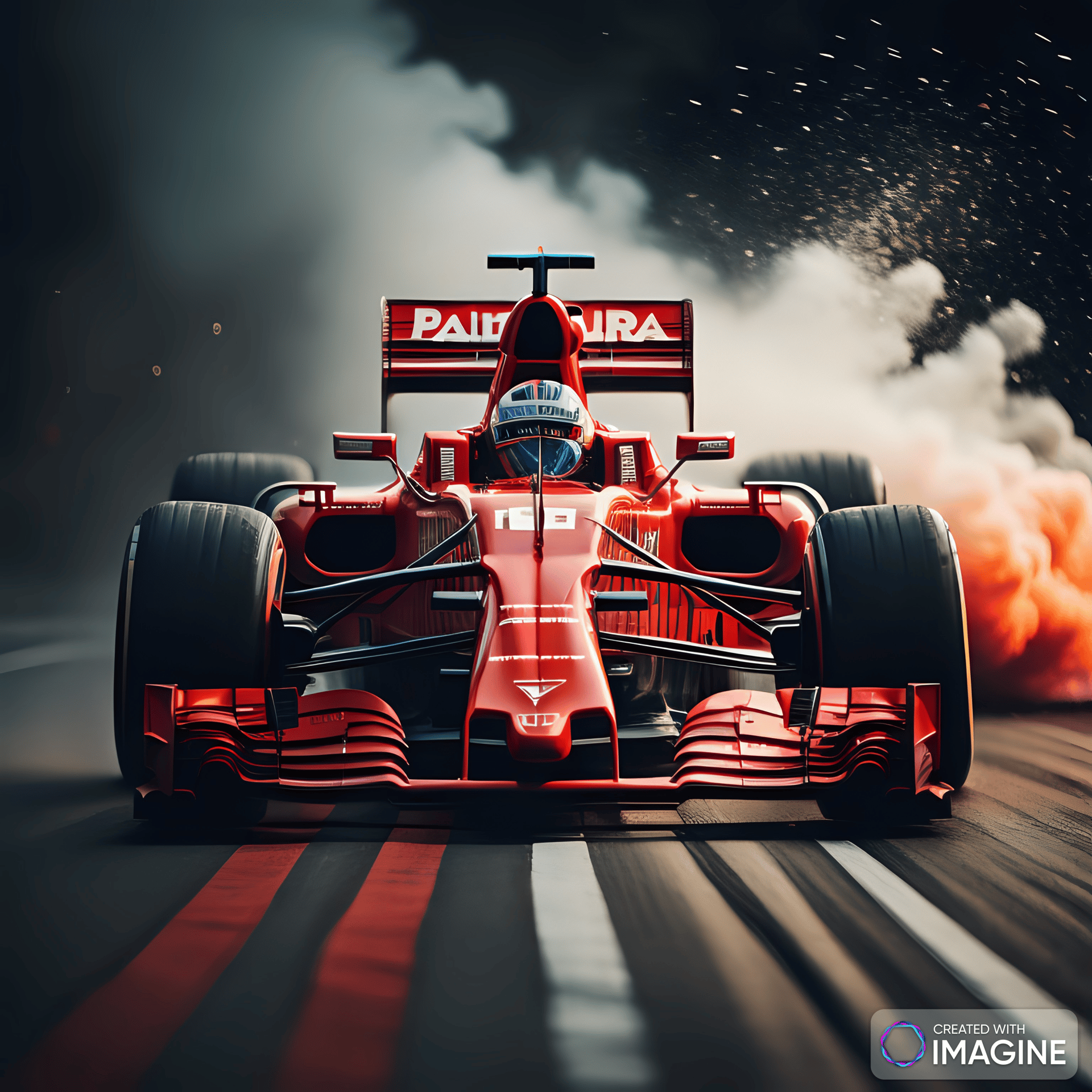 AI Artwork Generated by Imagine - Formula 1 Car