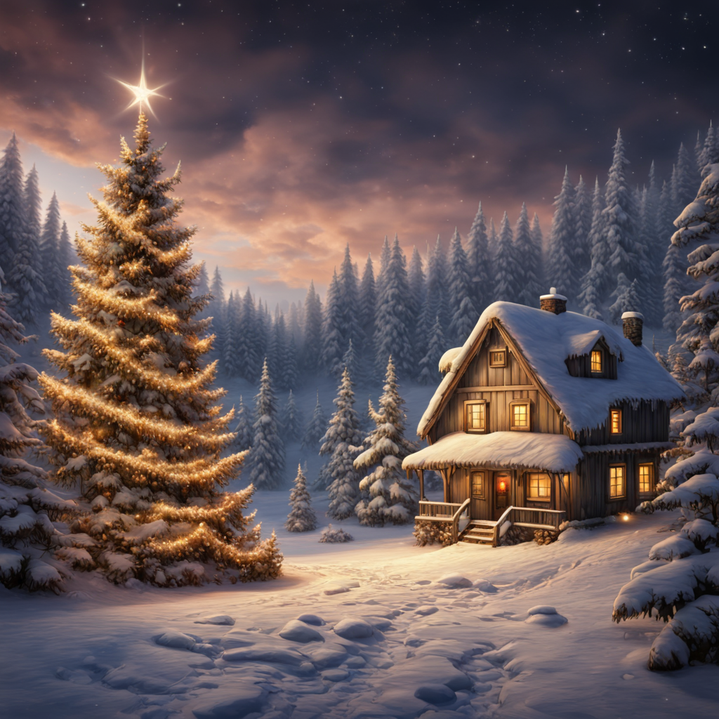 AI Artwork Generated by Playground AI - Winter Scene, shared on the LaPrompt marketplace.