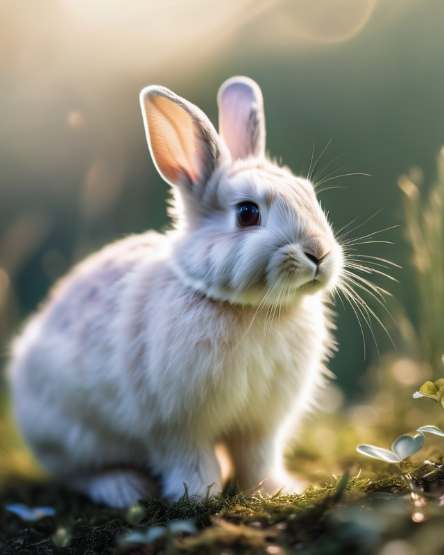 AI Artwork Generated by Starry AI - A Small Rabbit