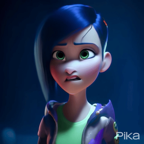 AI Video Generated by Pika - Cute Girl in Pixar Style, shared on the LaPrompt marketplace.