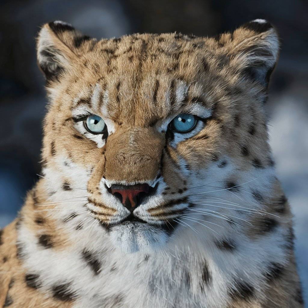 AI Generated by Ideogram - Snow Leopard, shared on the LaPrompt marketplace.