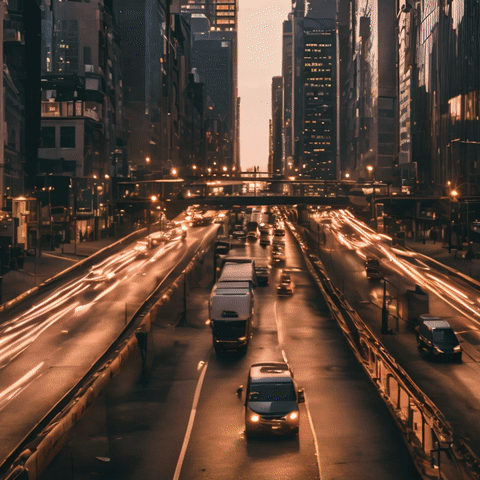 AI Video Generated by Runway Gen-2 - Loaded Traffic, shared on the LaPrompt marketplace.