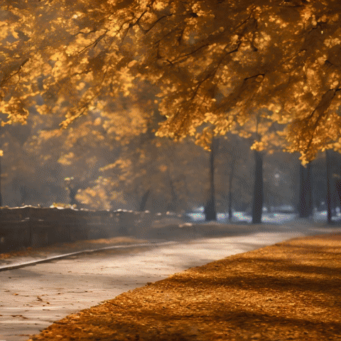 AI Video Generated by Runway Gen-2 - Park in Autumn Time, shared on the LaPrompt marketplace.