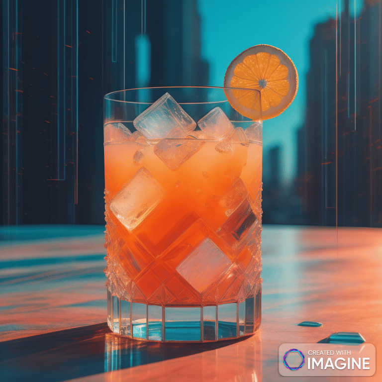 AI Artwork Generated by Imagine - Grapefruit Juice Cocktail, shared on the LaPrompt marketplace.