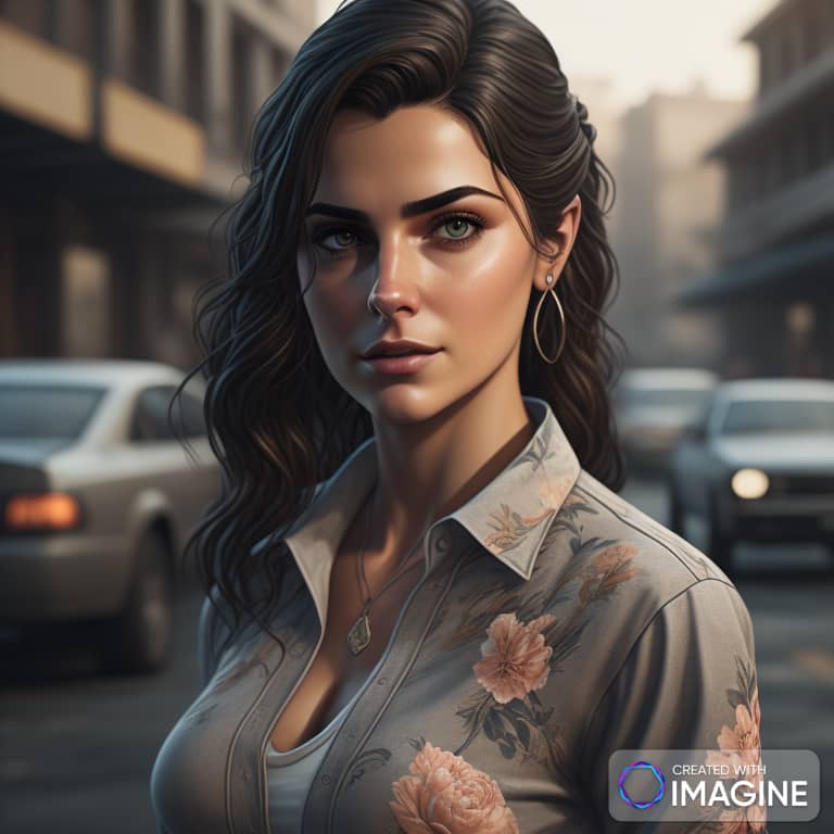 AI Artwork Generated by Imagine - Portrait of Woman, shared on the LaPrompt marketplace.