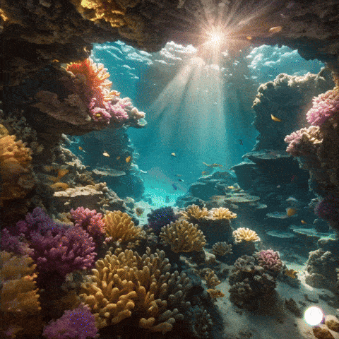 AI Video Generated by Runway Gen-2 - Underwater World, shared on the LaPrompt marketplace.