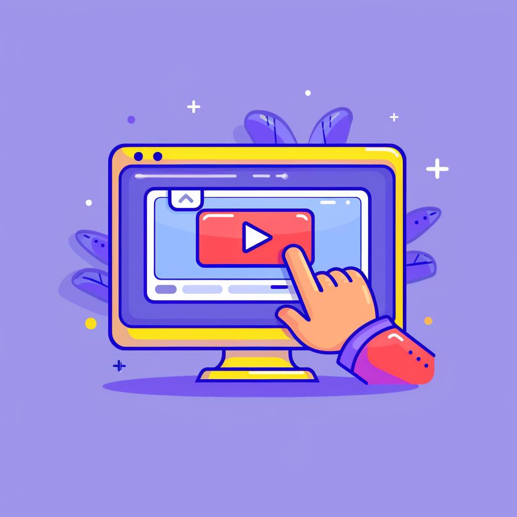 AI Artwork Generated by Midjourney - Play Button on YouTube, shared on the LaPrompt marketplace.