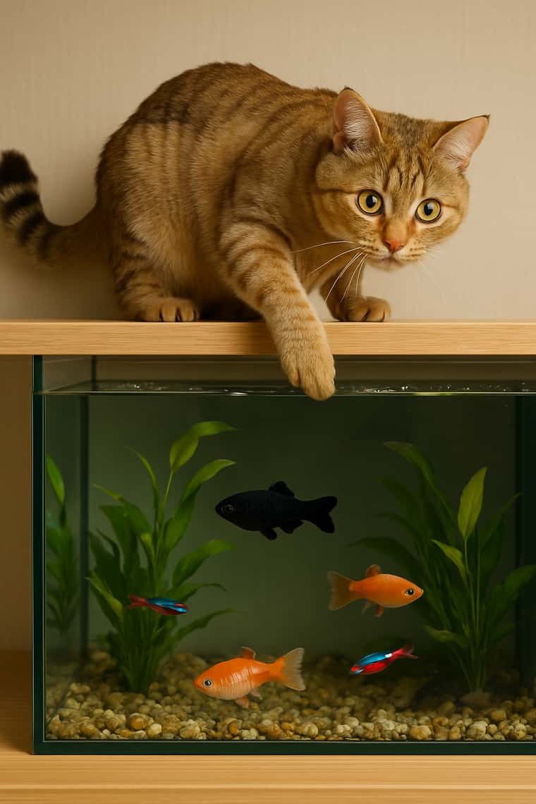 Cat Aquarium Incident