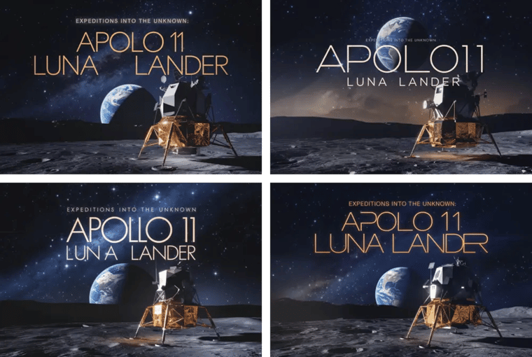 Cinematic wallpaper Apollo Ideogram version 2.0