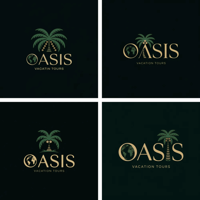 Logo for Oasis company  Ideogram version 3.0