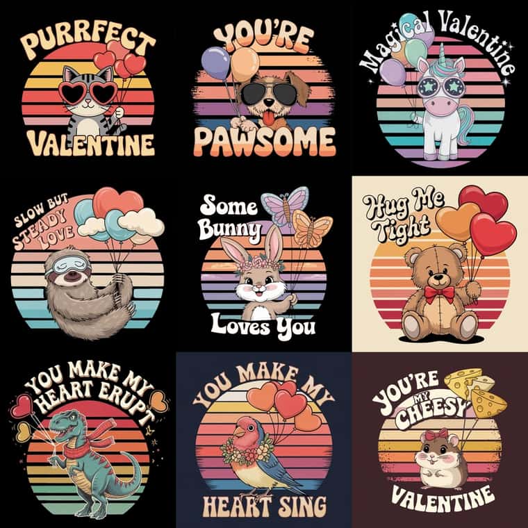 Valentines Themed Ideogram AI Art Prompts