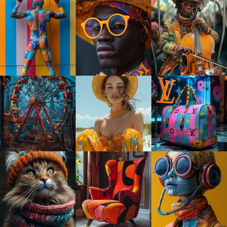 Bold Visions: Vibrant Photography