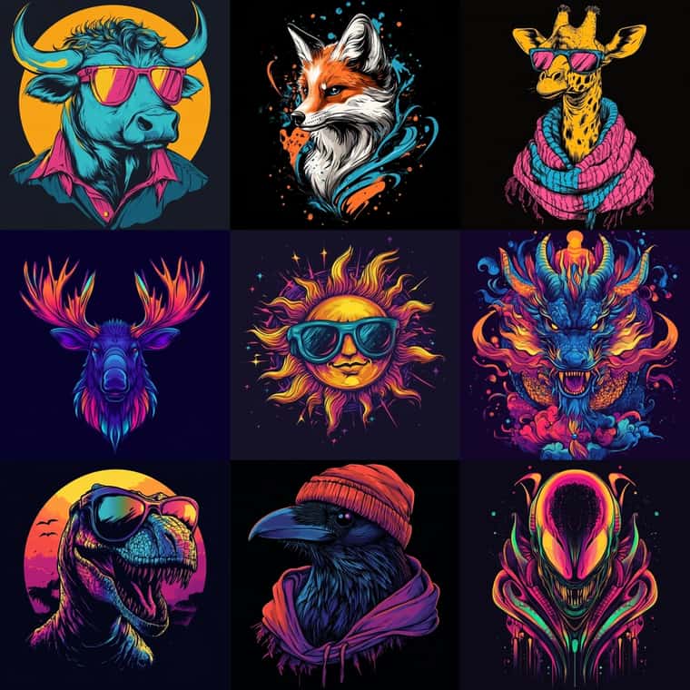 Artistic T-Shirt Designs